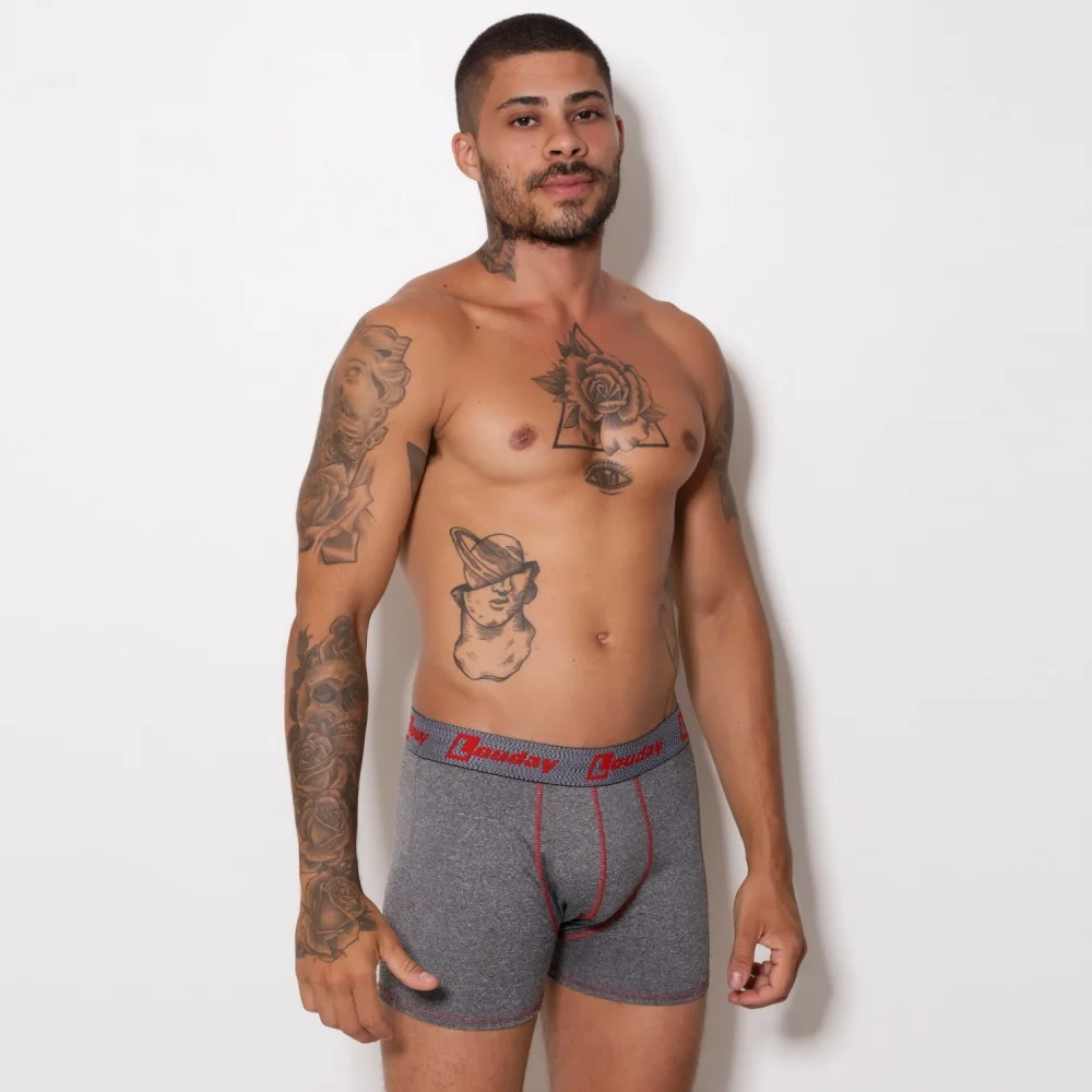 Cueca Boxer em Romantic Mescla