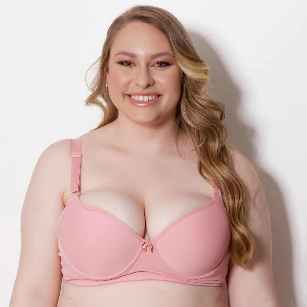 Sutiã Plus Size com Bojo Microfibra
